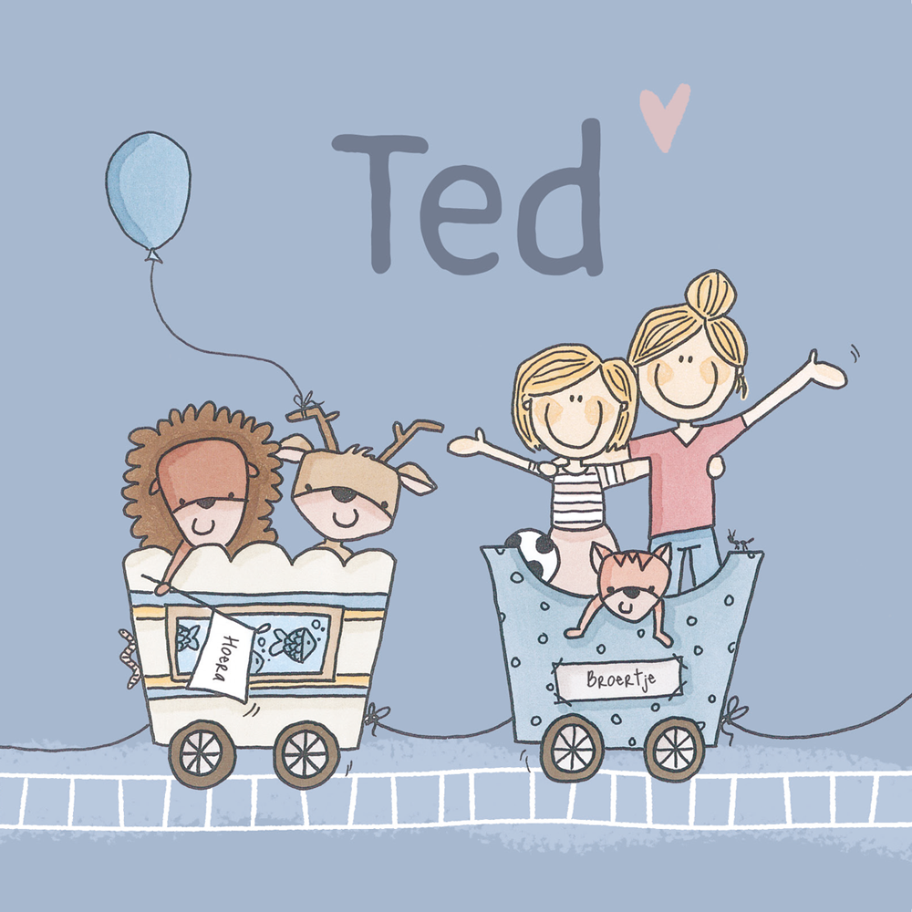 Geboortekaart Ted