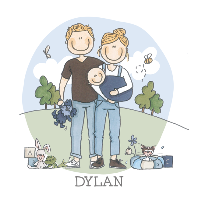 Geboortekaart Dylan